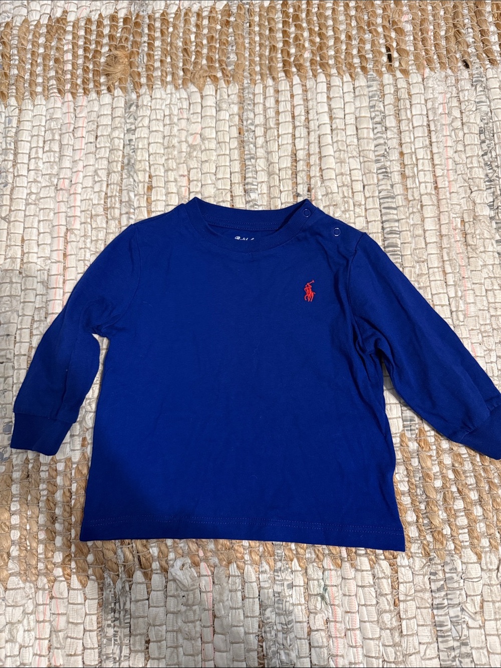 Ralph Lauren Royal Blue Long-Sleeve Tee